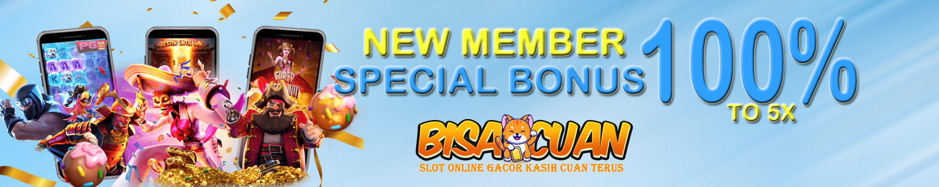 Bisacuan New Member Special Bonus